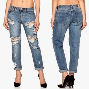 Oneteaspoon Awesome Baggies Distressed Jeans